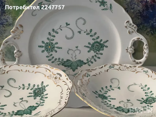 Порцелан Meissen, снимка 2 - Антикварни и старинни предмети - 48679027