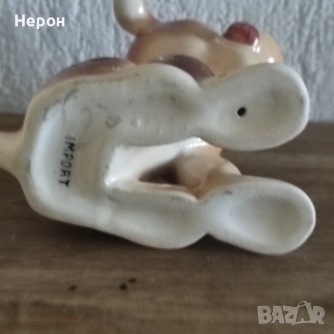Порцеланово куче /фигурка/солница, снимка 9 - Статуетки - 52499811