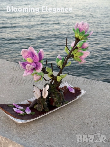 Магнолия – царицата на елегантността, снимка 2 - Декорация за дома - 51865470