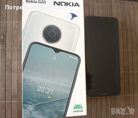 Смартфон Nokia G20,64gb, снимка 3 - Nokia - 53781040
