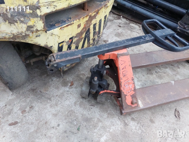 Палетна количка , снимка 2 - Подемници - 53124542