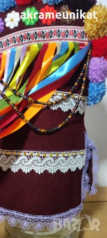 Кукерска маска гугла, нова, Сурва, Кукерландия, маскарад, събори, изкуство,арт, снимка 3 - Декорация за дома - 43807312