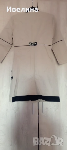 Рокля, тип шлифер, уникален  модел, снимка 2 - Рокли - 53800588