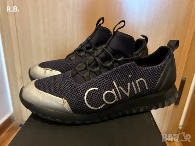 Calvin Klein маратонки, син цвят, 42 номер, снимка 7 - Маратонки - 47248171