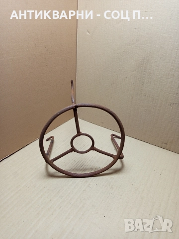 Стар Ръчно Изработен Саджек Пиростия За Огнище. , снимка 3 - Антикварни и старинни предмети - 52842188