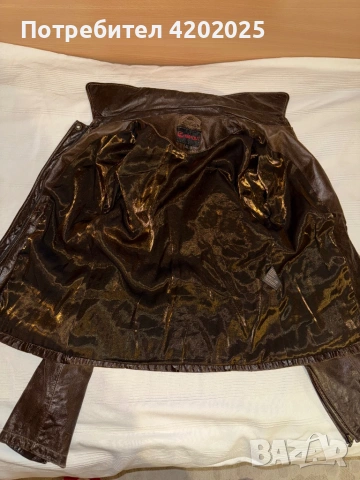 Уникално кожено яке Guess 100% естествена кожа, снимка 7 - Якета - 54272689