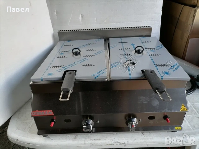 Фритюрник професионален Газов фритюрник 5л. 8л.-10л.дюнер ,котлон