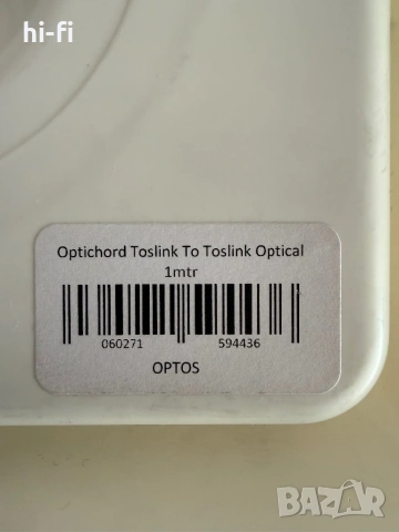 Chord Optichord Toslink / Оптичен дигитален кабел, снимка 7 - Ресийвъри, усилватели, смесителни пултове - 53944157