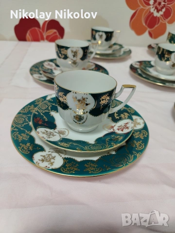 Порцеланов сервиз Pirkenhammer Чехословакия , снимка 2 - Сервизи - 53330892