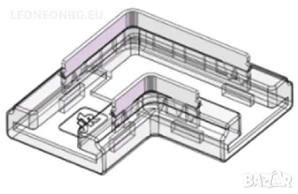 Конектори за свързване на LED ленти без запояване, снимка 12 - Лед осветление - 49675980