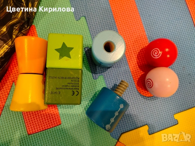 Дървена детска масичка с инструменти , снимка 7 - Образователни игри - 53940360