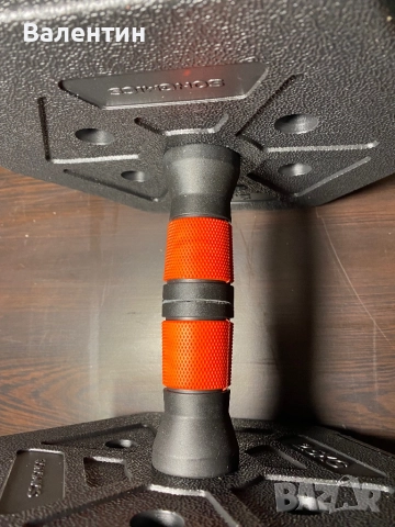 Дъмбели с обща маса 20кг с лост, снимка 5 - Фитнес уреди - 52671839