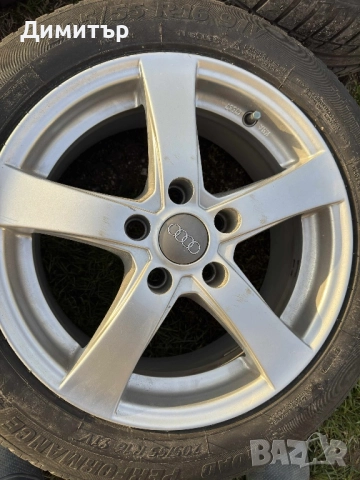 16 5x112 Лети джанти с летни гуми, снимка 4 - Гуми и джанти - 52469499