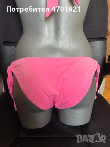 Розов бански от две части, снимка 6 - Бански костюми - 53136505