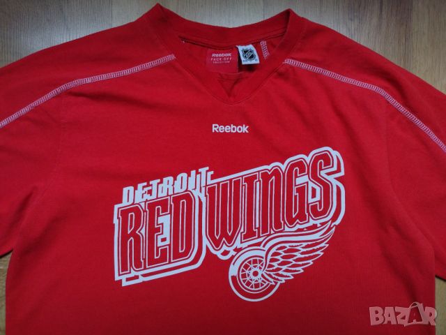 NHL Detroit Red Wings / Reebok - мъжка блуза, снимка 4 - Блузи - 45809677