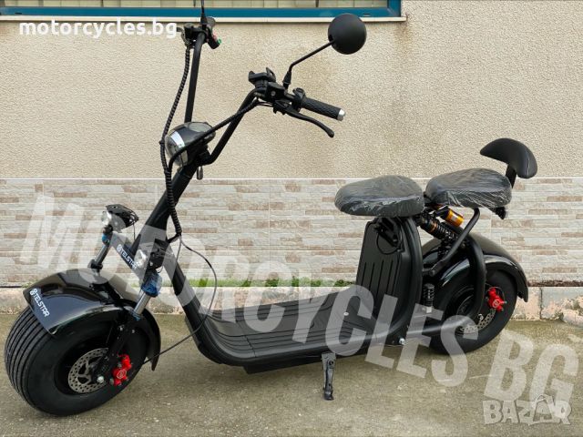 Електрически скутер -BIG CITY HARLEY X7 ULTRA 1500W 60V 13AH С LED ФАР, снимка 5 - Мотоциклети и мототехника - 45750047