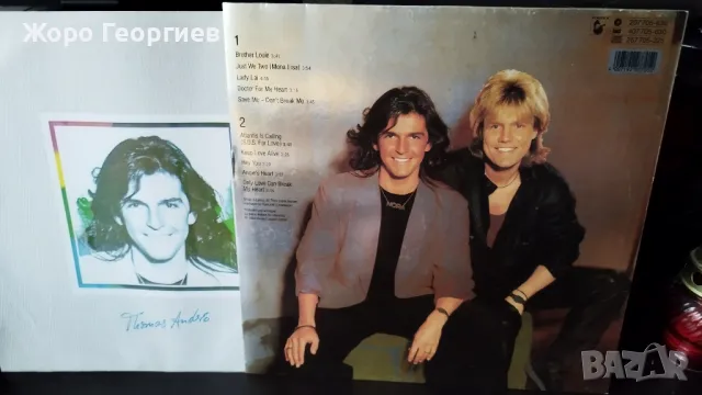 MODERN TALKING, МОДЕРН ТОКИНГ - 3 албум.Оригинал като нов.+стикери, снимка 3 - Грамофонни плочи - 47009757