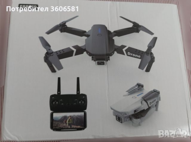 Dron E88 Pro RC 4K Professional, снимка 6 - Дронове и аксесоари - 45986655