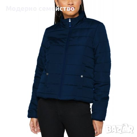 Дамско яке vero moda simone short quilted jacket navy blazer, снимка 1 - Якета - 46649836