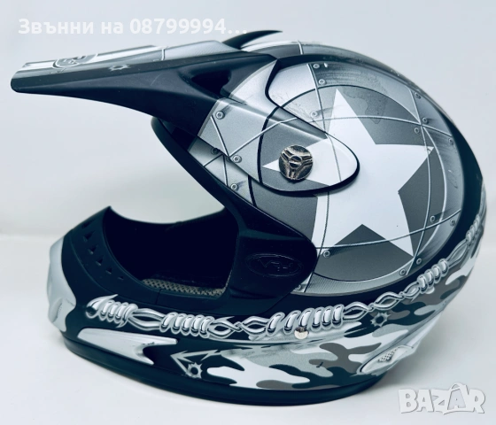 Каска - Шлем VR-1 TA-950 CROSS, снимка 3 - Аксесоари и консумативи - 53570114