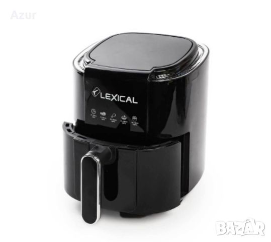 Фритюрник с горещ въздух Lexical Airfryer LAF-3011-1/2 1200W 3.5L бял/черен, снимка 2 - Фритюрници - 45639819