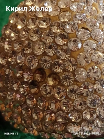 Коктейлен сребърен пръстен инкрустиран с множество кристали стил и елегантност 54183, снимка 4 - Пръстени - 54014715