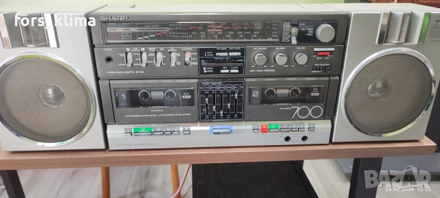 Sharp GF-700Z, снимка 5 - Радиокасетофони, транзистори - 53616959
