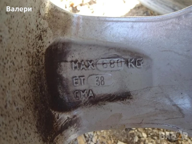 Алуминиеви джанти за Honda Accord, снимка 4 - Гуми и джанти - 53097149