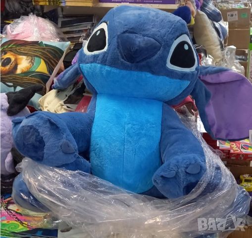 Стич ,Stitch /голям,105см син и розов, снимка 10 - Плюшени играчки - 43412634