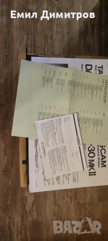 Tascam DA30 MK II Professional DAT Recorder , снимка 5 - Декове - 51199628