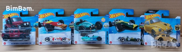 Колички Hot Wheels / Хот Уилс - 62 модела / 004, снимка 12 - Коли, камиони, мотори, писти - 51571804