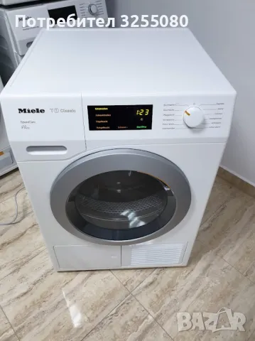 Miele T1 Сушилня с Термопомпа Миеле 12м Гаранция, снимка 4 - Сушилни - 48163068