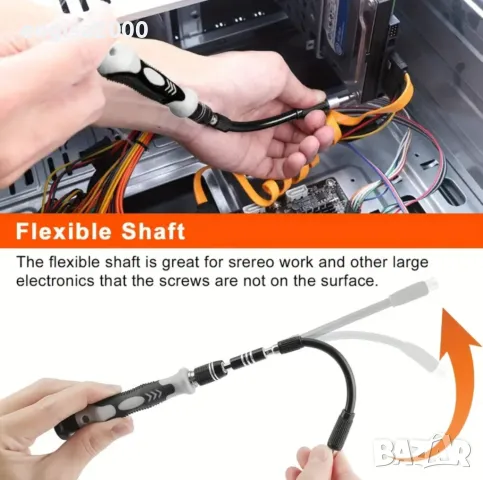 ПРОМО! 115 в 1 комплект прецизни отвертки, снимка 4 - Отвертки - 49873973