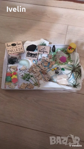 Разнообразни материали за творчество като ново