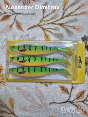 Силиконови примамки, снимка 3 - Стръв и захранки - 53343862