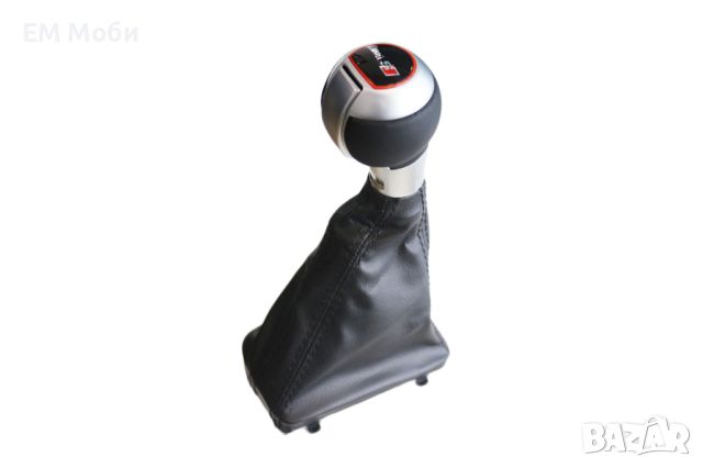 Кожена топка за скоростен лост автоматик с маншон и рамка за Ауди AUDI S line A3 S3 RS3 Q3 RSQ Sline, снимка 3 - Аксесоари и консумативи - 45187788