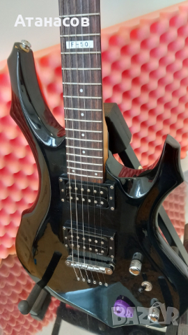 Електрическа китара ESP LTD F-50 BK - 300лв., снимка 4 - Китари - 44942305