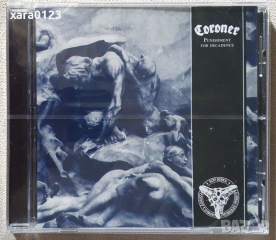 Coroner – Punishment For Decadence, снимка 1 - CD дискове - 46100434
