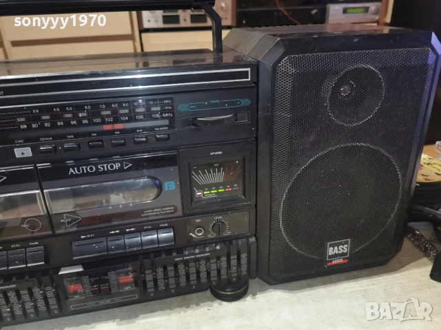 ОГРОМЕН КАСЕТОФОН 1703261822LCHERY1, снимка 9 - Радиокасетофони, транзистори - 53877319