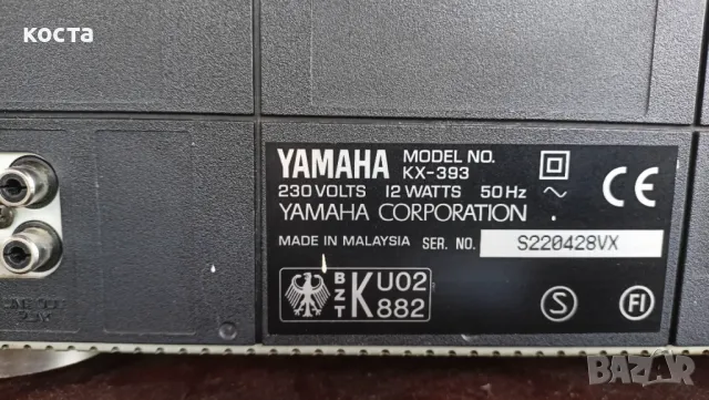 Yamaha KX-393, снимка 7 - Декове - 47074128