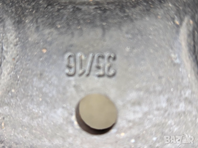 ОРИГИНАЛНИ ЖЕЛЕЗНИ ДЖАНТИ 16'' VW TRANSPORTER 2017(7H8604027D), снимка 4 - Гуми и джанти - 53957462