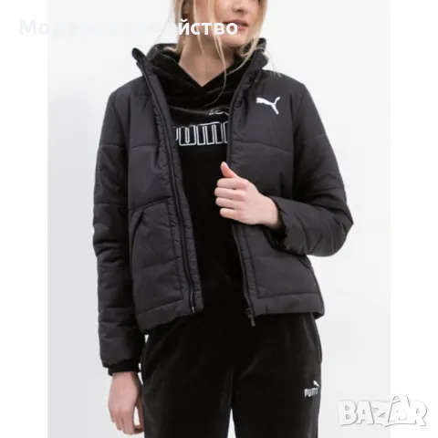 Дамско яке  PUMA ESS+ Padded Jacket Black, снимка 1 - Якета - 46874311