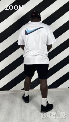 Nike Graffiti Swoosh logo (Oversized) Мъжка тениска / T-shirt, снимка 4 - Тениски - 45566028