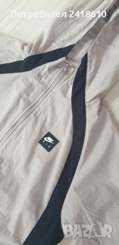 Nike Air Woven Grey Full Zip Jacket Mens Oversize Size S /  M  НОВО! ОРИГИНАЛ! Мъжка яке!