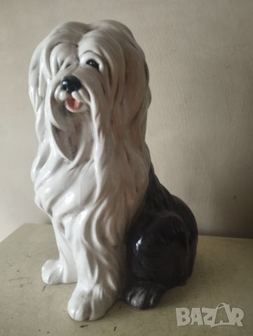 Порцеланова статуетка-куче, снимка 2 - Антикварни и старинни предмети - 45697231