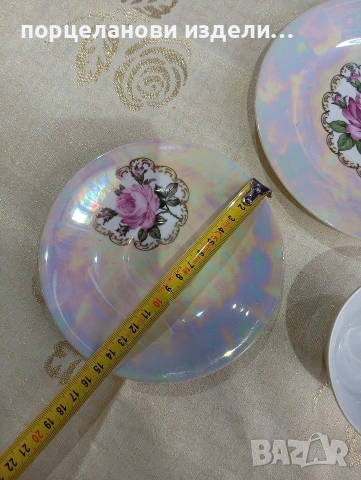 Порцеланов прекрасен сет GDR, снимка 4 - Антикварни и старинни предмети - 54014397