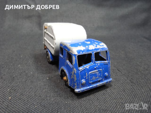 СТАРА РЕТРО МЕТАЛНА КОЛИЧКА LESNEY MATCHBOX ENGLAND TIPPAX REFUSE COLLECTOR, снимка 5 - Колекции - 46291246