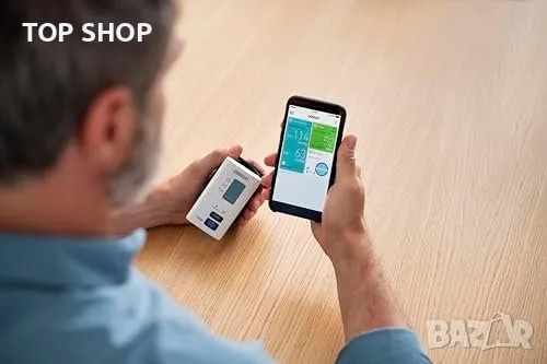 Нов Автоматичен апарат за кръвно OMRON с Безшумна Работа и App Синхронизация, снимка 2 - Тримери - 49956936