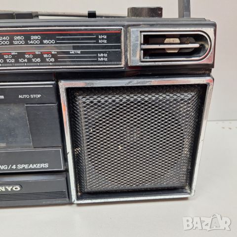 FM Радио Касетофон SANYO мод. M9703L, снимка 4 - Радиокасетофони, транзистори - 46275907