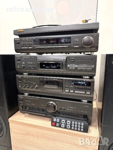 🔊ТОП ретро аудио система - сет TECHNICS Class AA - усилвател, CD плеър, триглав дек, тунер, грамофо, снимка 2 - Аудиосистеми - 53403568